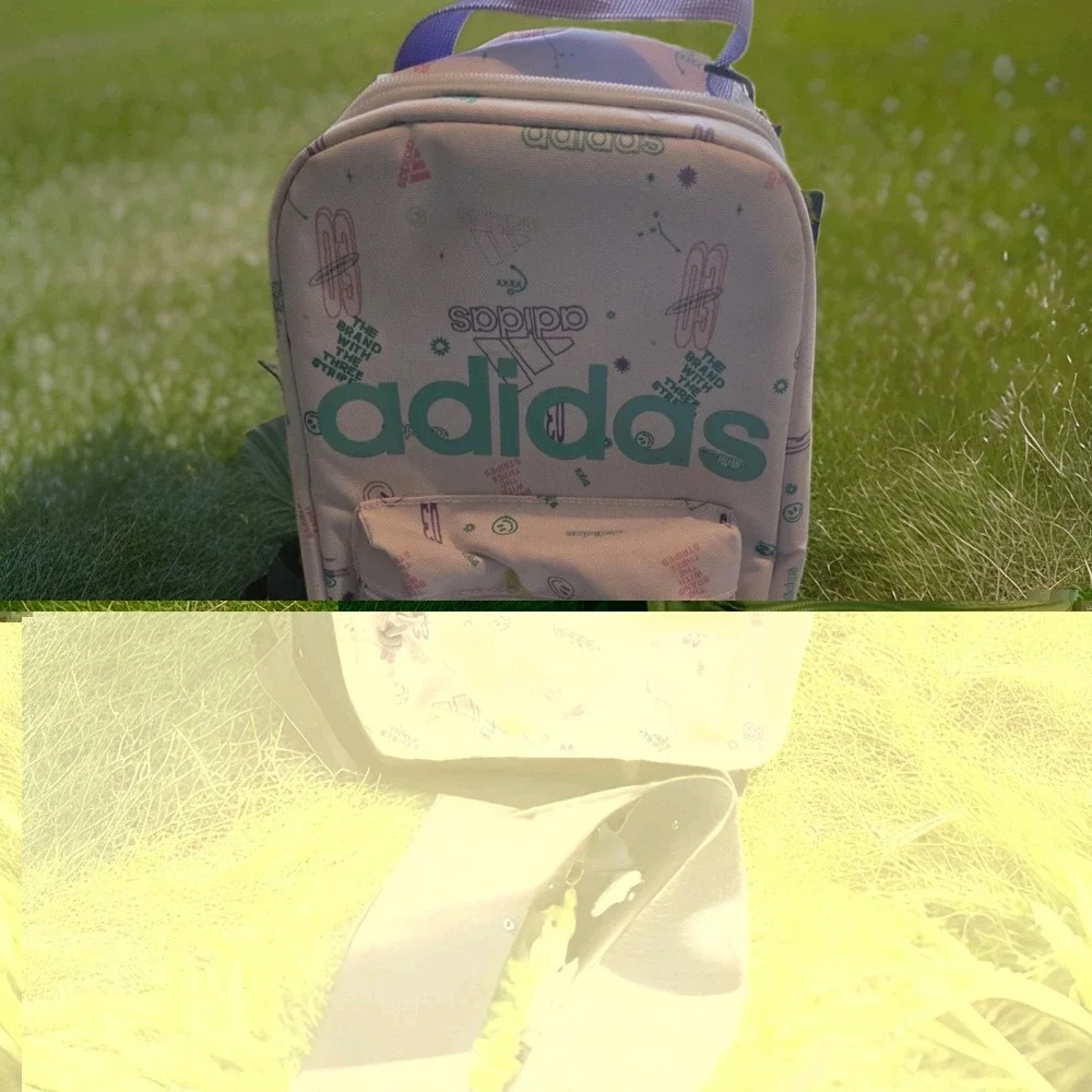 Adidas Santiago 2 Lunch Bag Jersey White / White Rainbow Insulated 5152945 B177